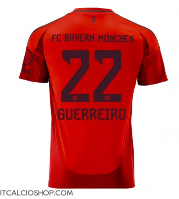 Bayern Munich Raphael Guerreiro #22 Prima Maglia 2024-25 Manica Corta